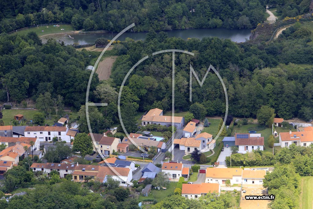 Photo arienne de Bouguenais (la Motte)