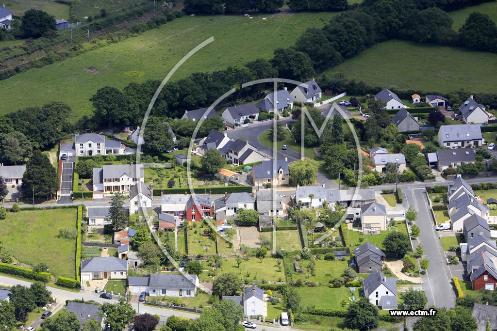 Photo arienne de Saint-tienne-de-Montluc (le Tertre Princeau - Saint-Jean)