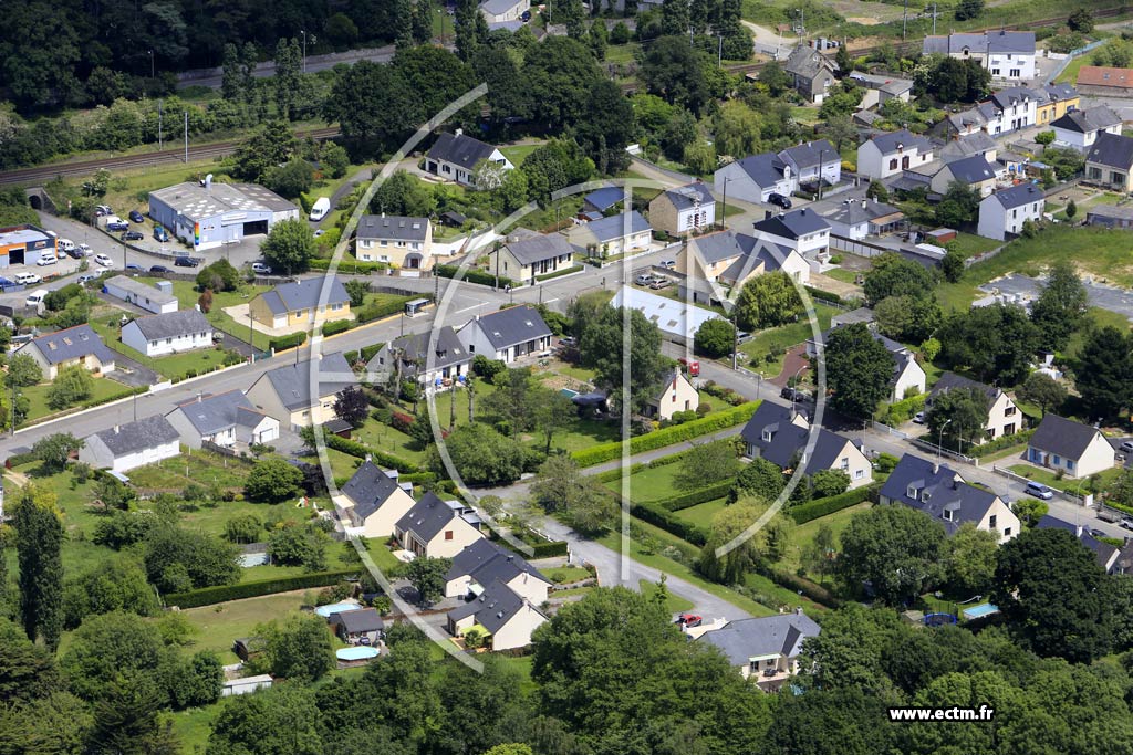 Photo arienne de Saint-tienne-de-Montluc (les Communaux)