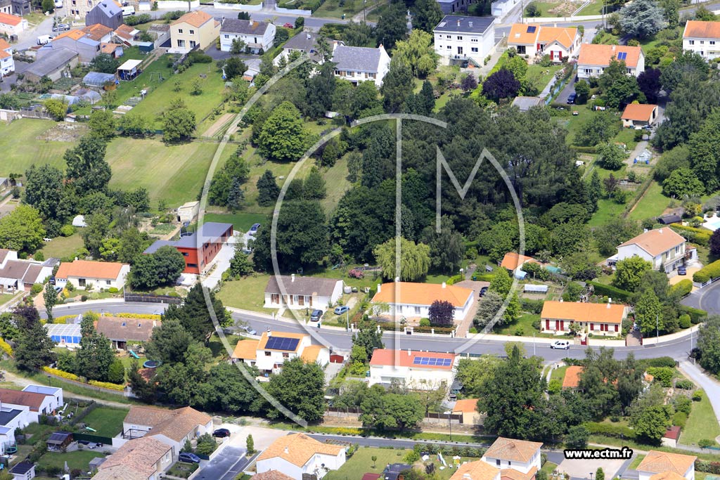 Photo arienne de Saint-Jean-de-Boiseau (la Croix Truin)