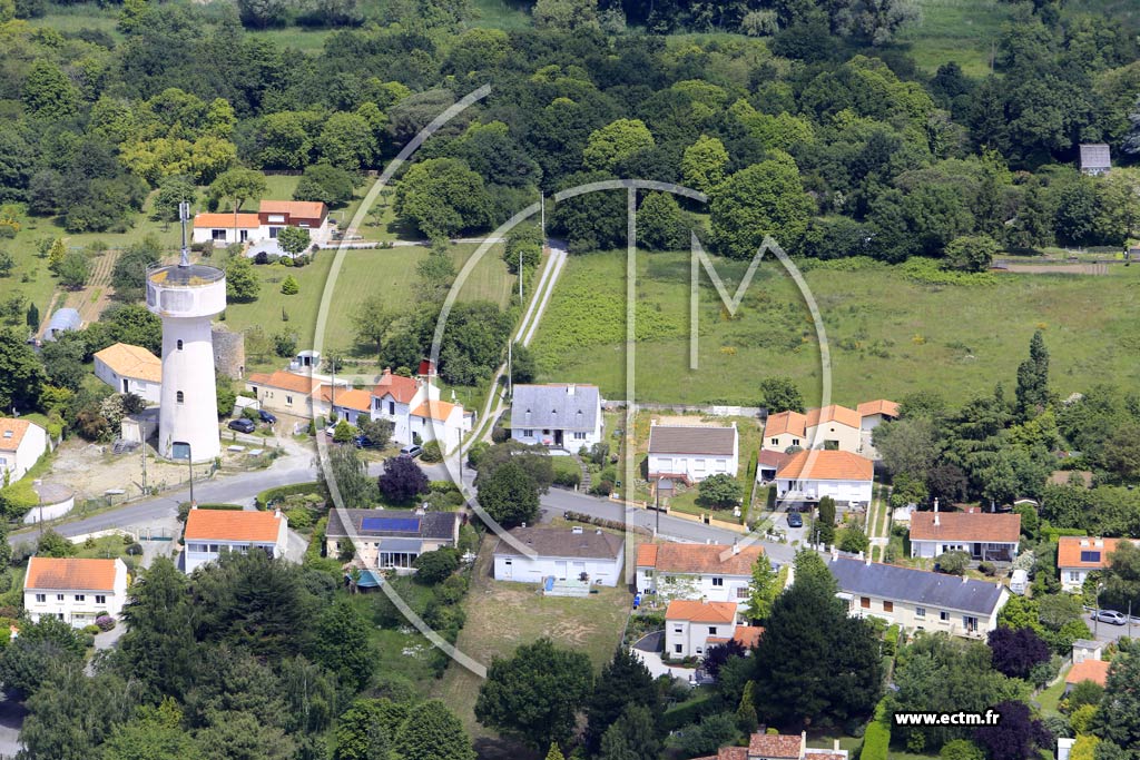 Photo arienne de Saint-Jean-de-Boiseau (la Croix Truin)