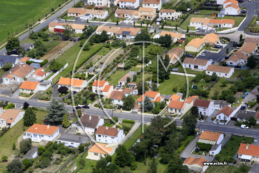 Photo arienne de Saint-Jean-de-Boiseau (la Croix Truin)
