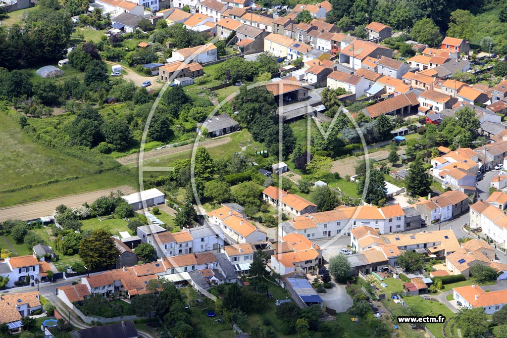 Photo arienne de Saint-Jean-de-Boiseau (la Tlindire)