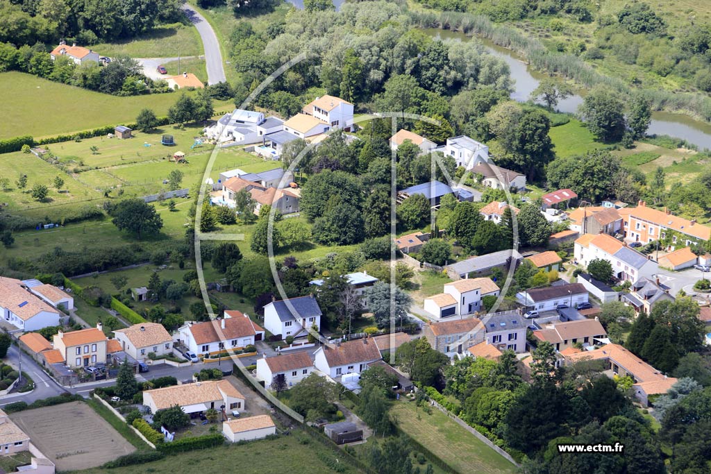 Photo arienne de Saint-Jean-de-Boiseau (la Tlindire)