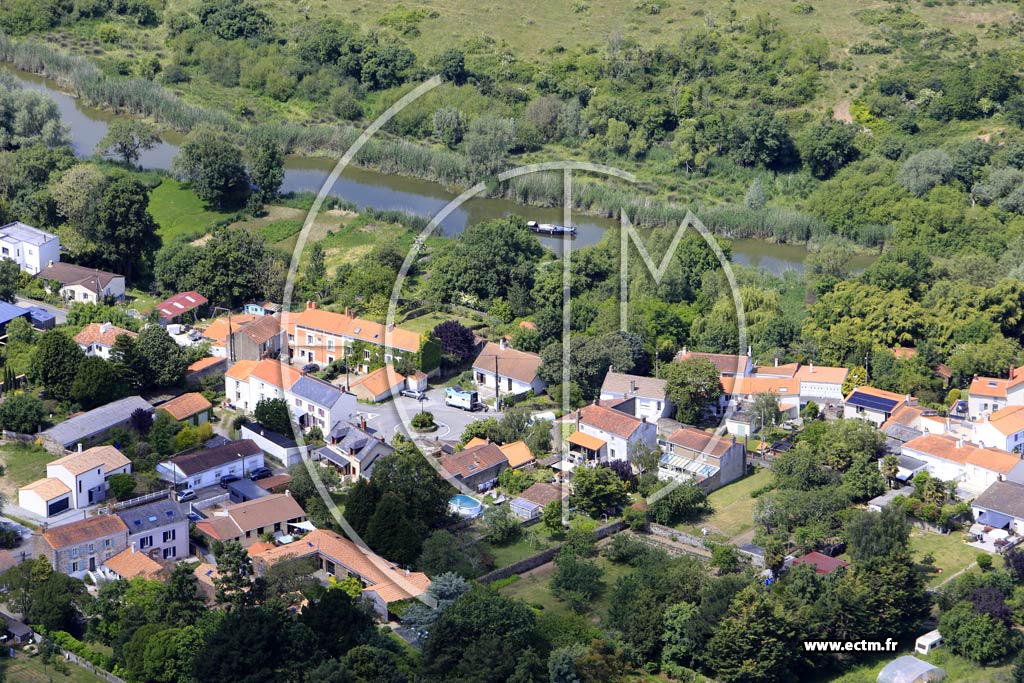 Photo arienne de Saint-Jean-de-Boiseau (la Tlindire)