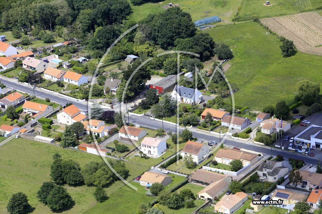Photo arienne de Saint-Jean-de-Boiseau (la Tlindire)