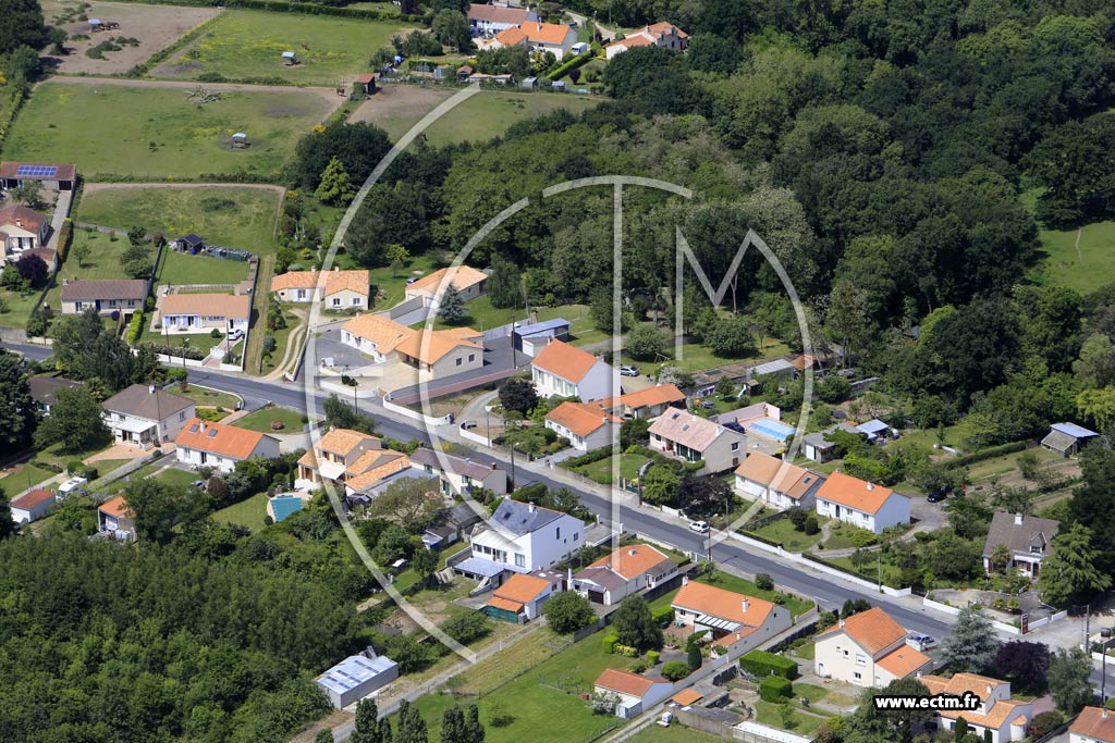 Photo arienne de Saint-Jean-de-Boiseau (la Tlindire)