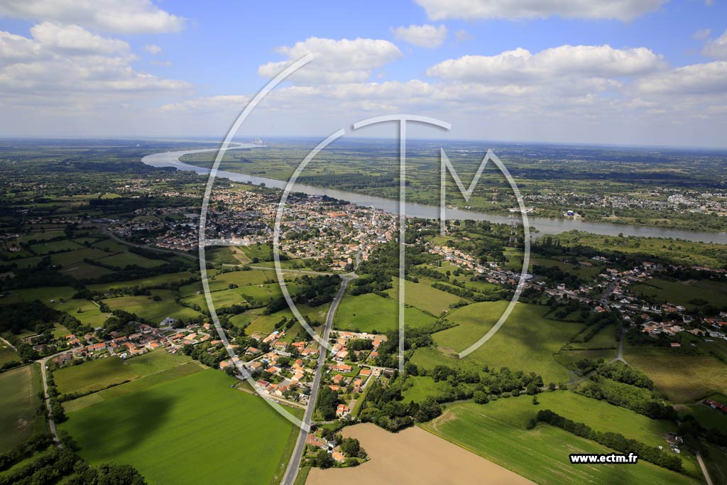 Photo arienne de Saint-Jean-de-Boiseau (le Surchaud)