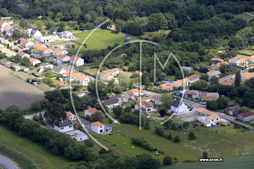 Photo arienne de Saint-Jean-de-Boiseau (le Vieux Four)