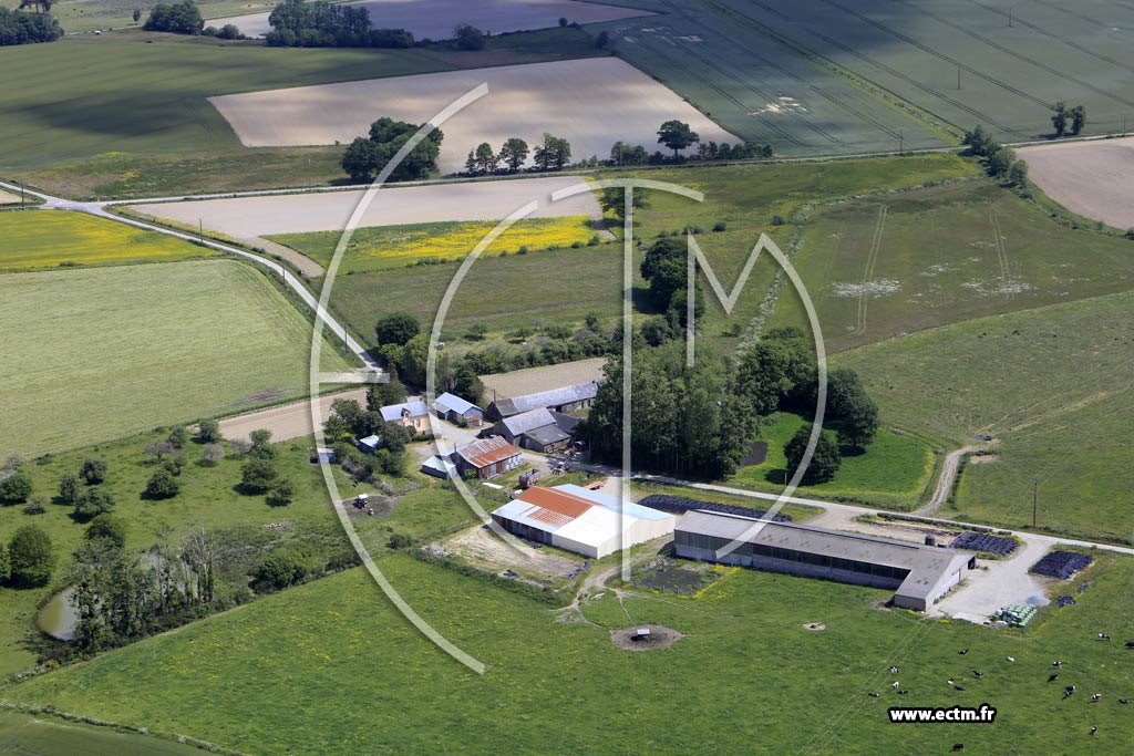 Photo arienne de Conquereuil (le Bas Anguignac)