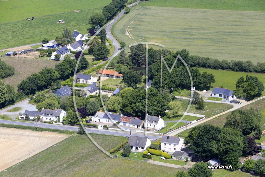 Photo arienne de Gumen-Penfao (le Pont de la Rondelle)