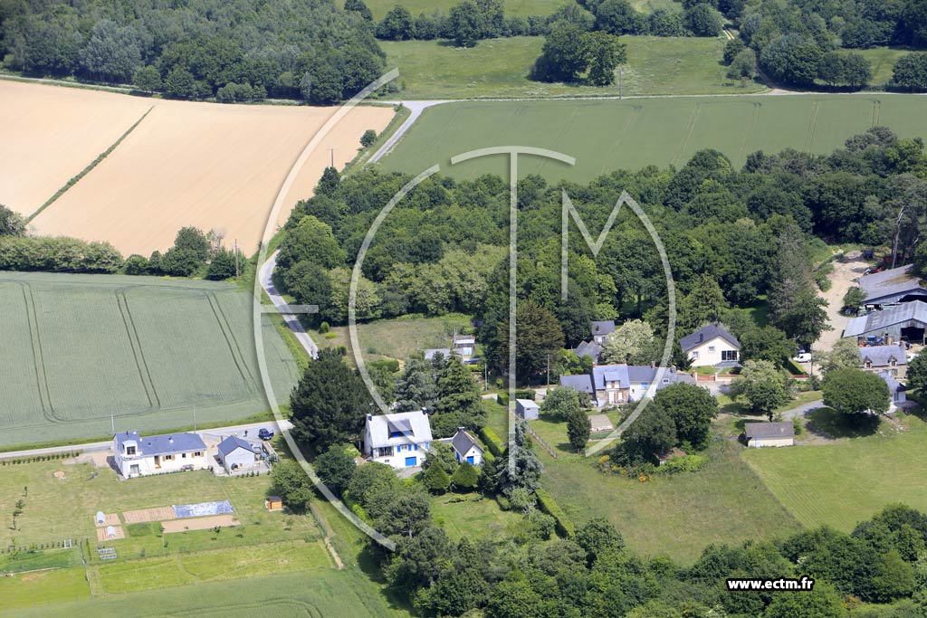 Photo arienne de Langon (la Couaillerais)