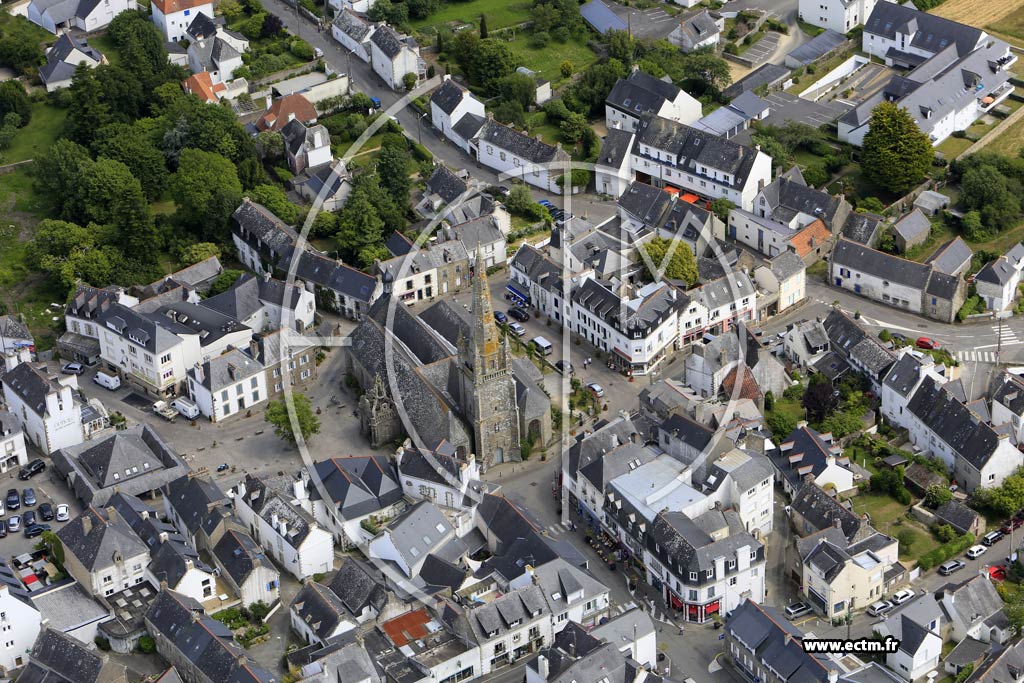 Photo arienne de Carnac