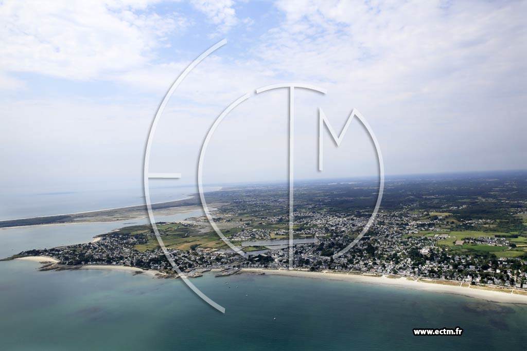 Photo arienne de Carnac (Carnac Plage)