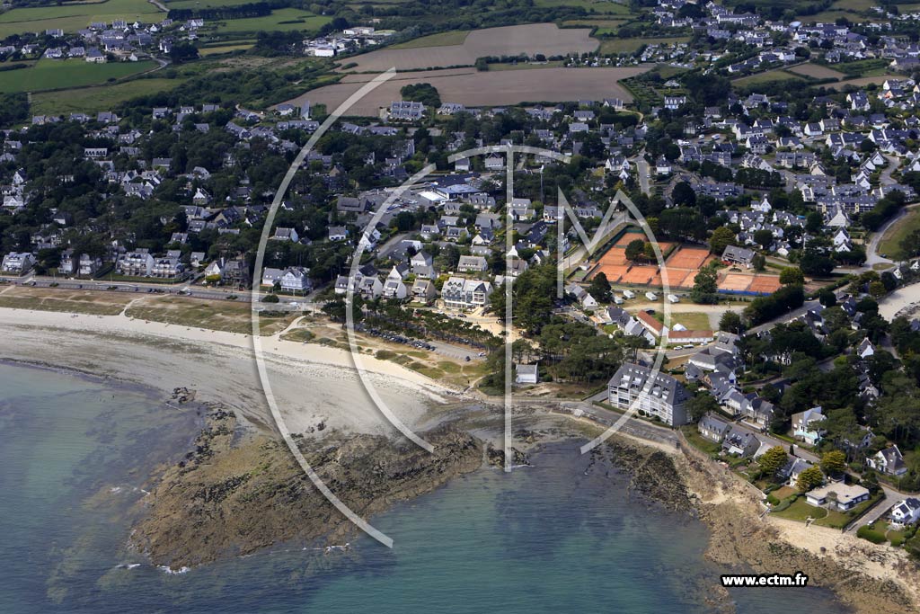 Photo arienne de Carnac (Carnac Plage)