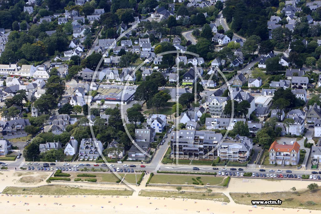 Photo arienne de Carnac (Carnac Plage)
