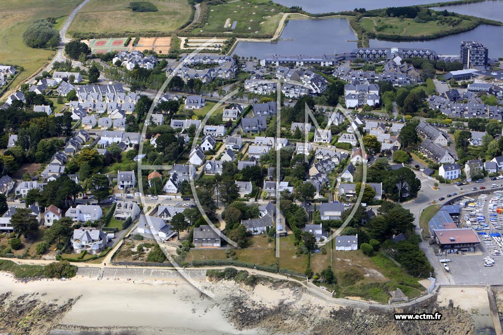 Photo arienne de Carnac (Lgens - Plage de Lgenes)