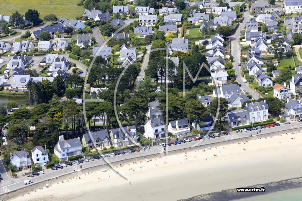 Photo arienne de Carnac (Lgens - Plage de Lgenes)