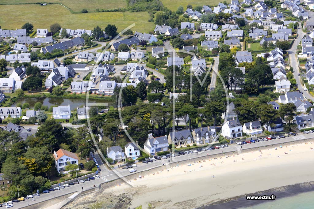 Photo arienne de Carnac (Lgens - Plage de Lgenes)