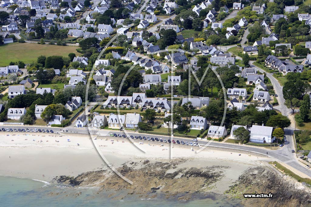Photo arienne de Carnac (Lgens - Plage de Ty Bihan)