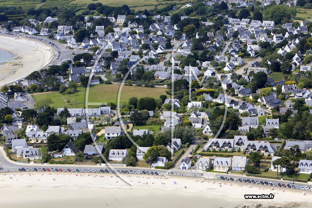 Photo arienne de Carnac (Lgens - Plage de Ty Bihan)