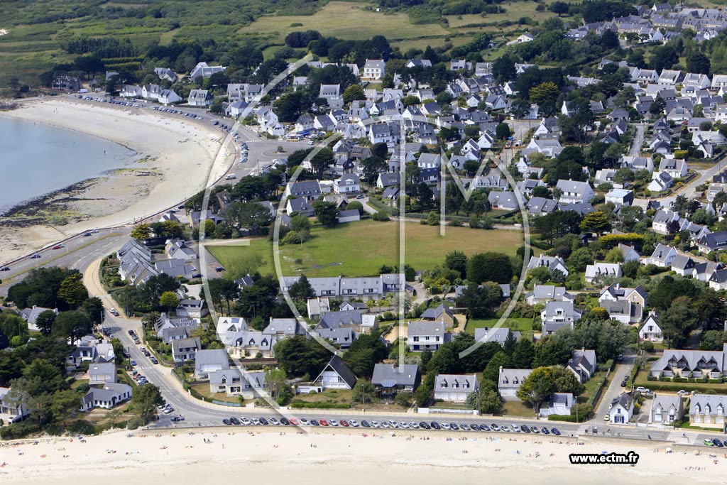 Photo arienne de Carnac (Lgens - Plage de Ty Bihan)