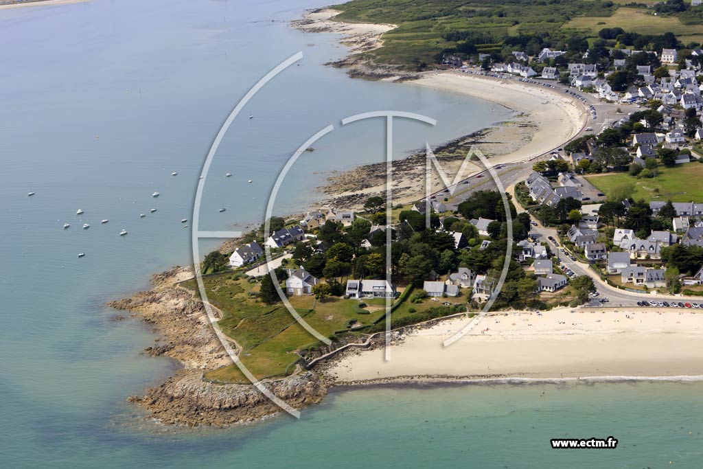 Photo arienne de Carnac (Lgens - Pointe Saint-Colomban)