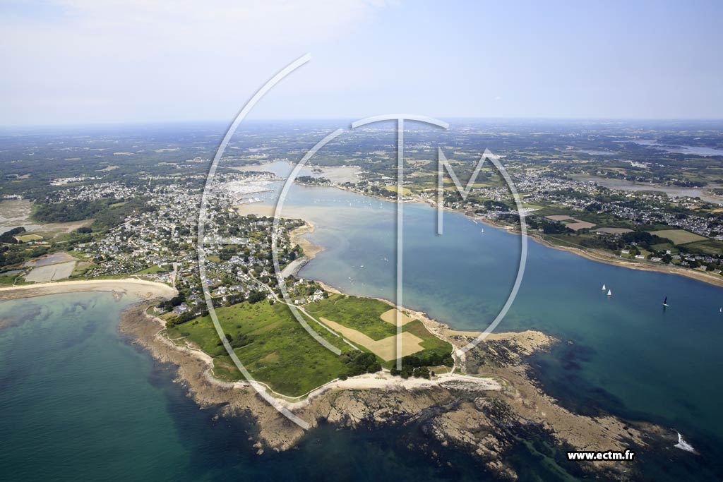 Photo arienne de La Trinit-sur-Mer (Kerbihan)