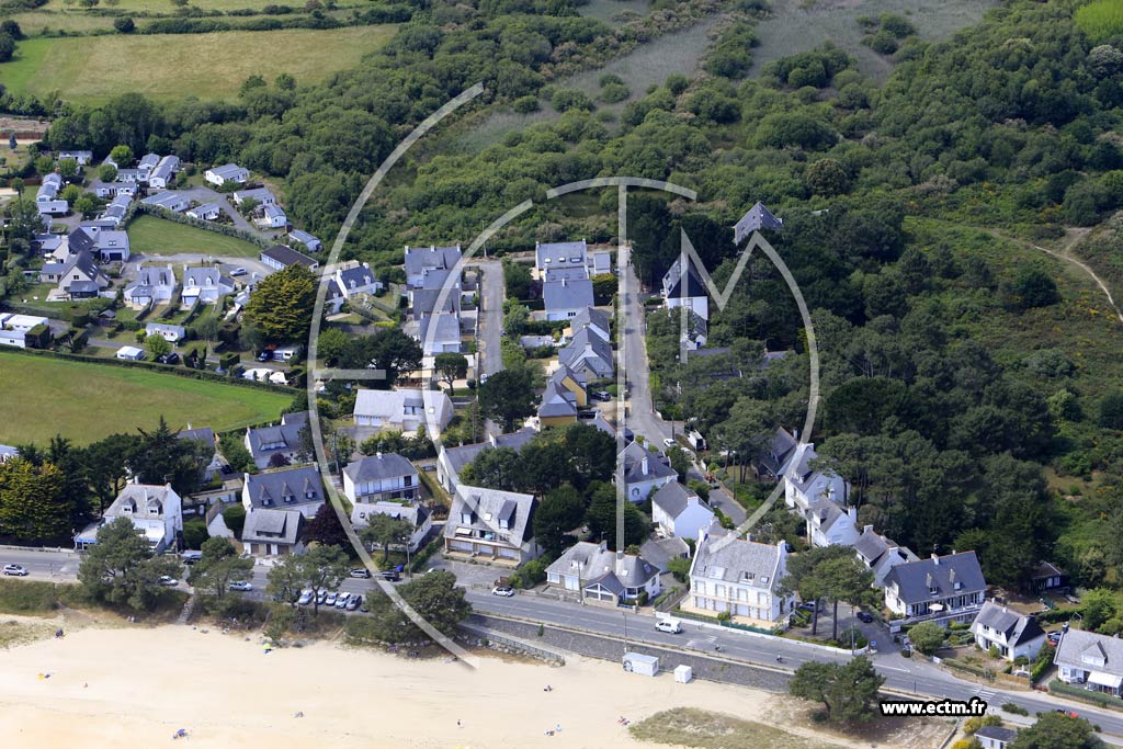 Photo arienne de La Trinit-sur-Mer (le Men Du)