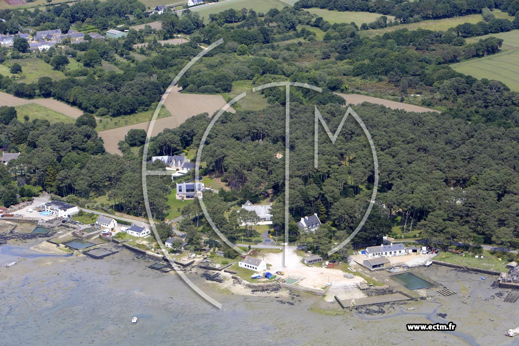 Photo arienne de Saint-Philibert