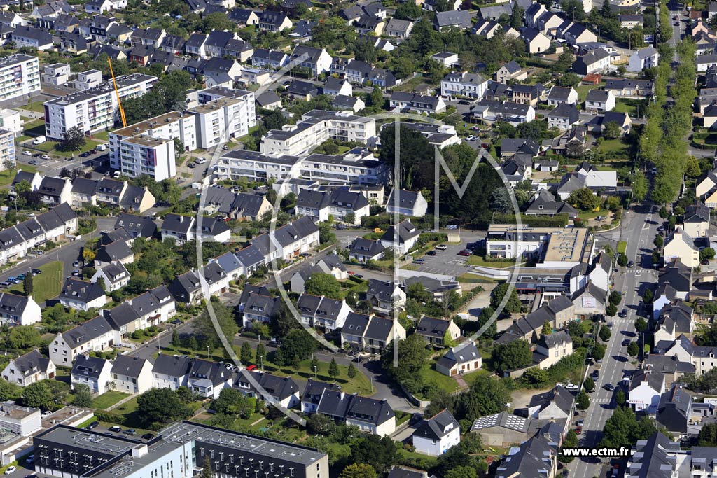 Photo arienne de Vannes
