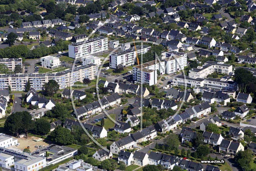 Photo arienne de Vannes