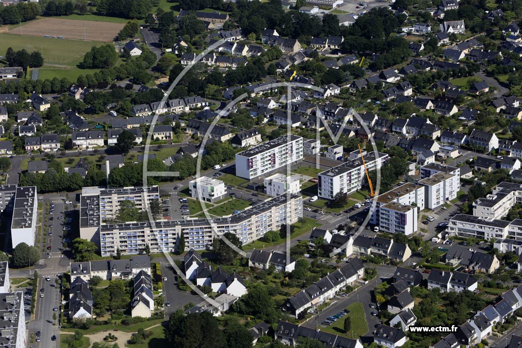 Photo arienne de Vannes