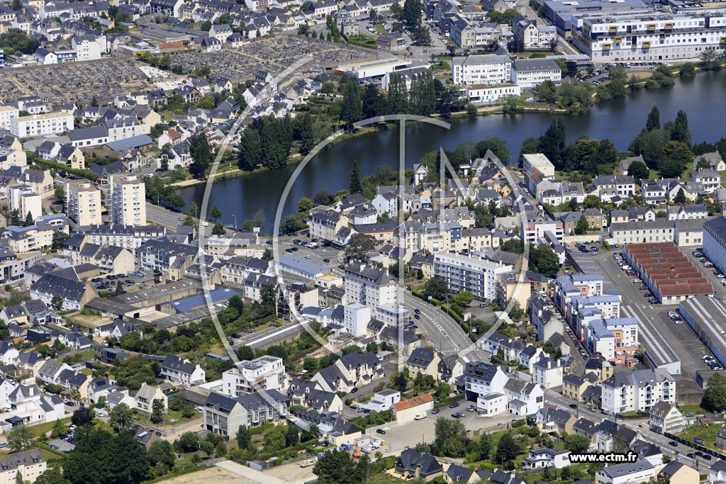 Photo arienne de Vannes