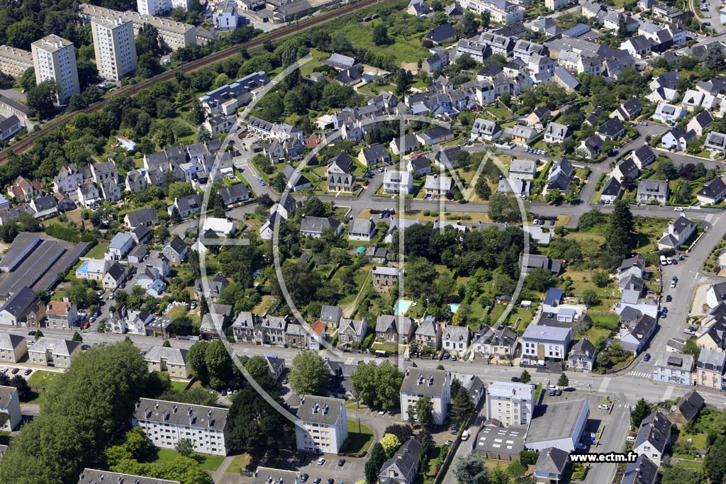 Photo arienne de Vannes