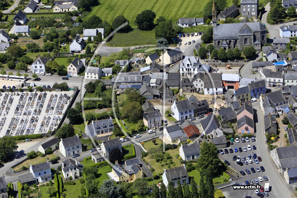 Photo arienne de Spzet