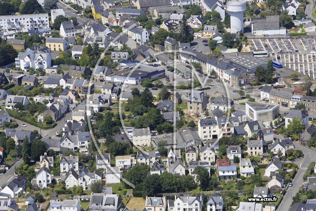 Photo arienne de Auray (Kerdrain)