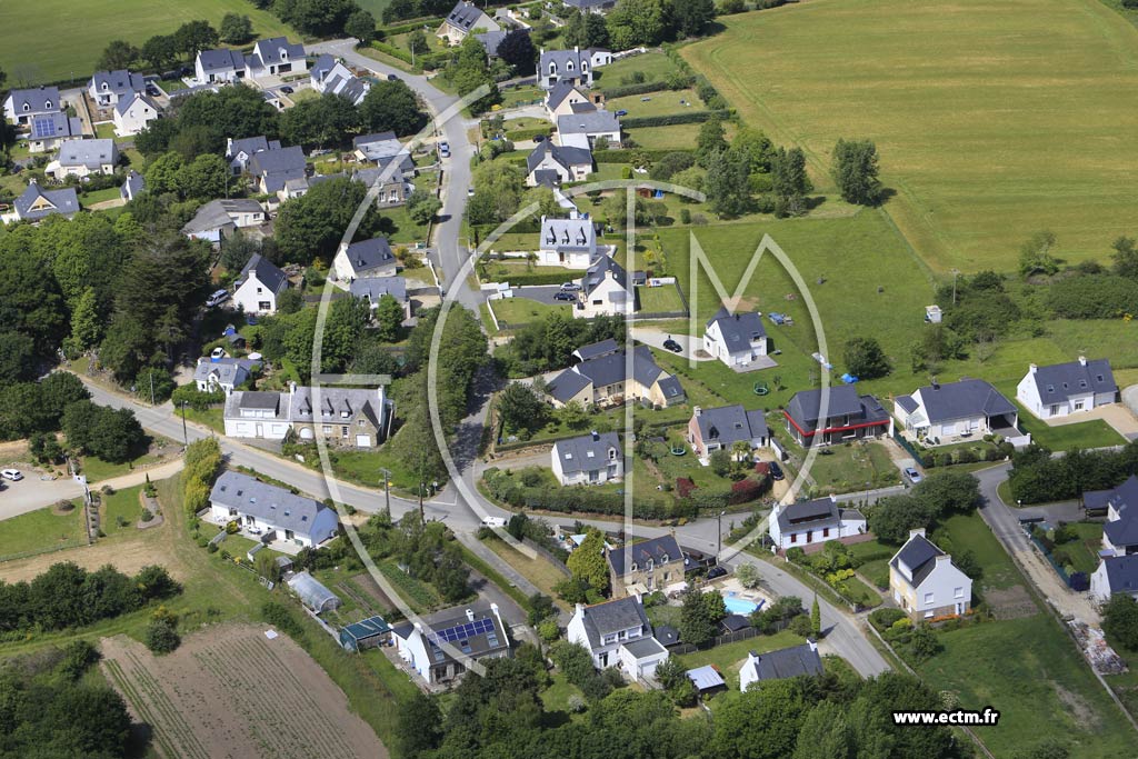 Photo arienne de Ploemel