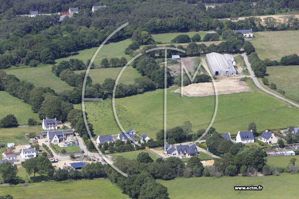Photo arienne de Ploemel (Kerplat)