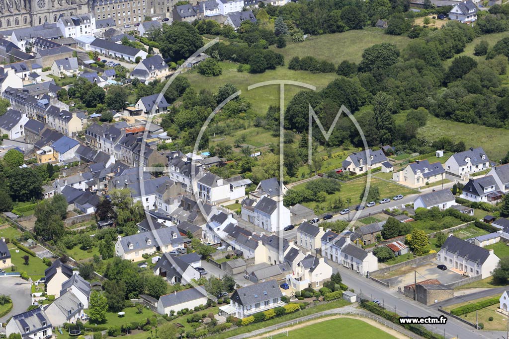 Photo arienne de Sainte-Anne-d'Auray