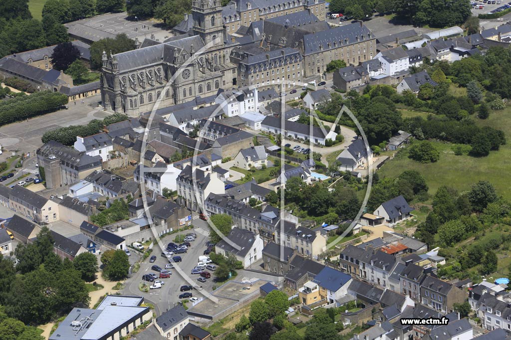 Photo arienne de Sainte-Anne-d'Auray