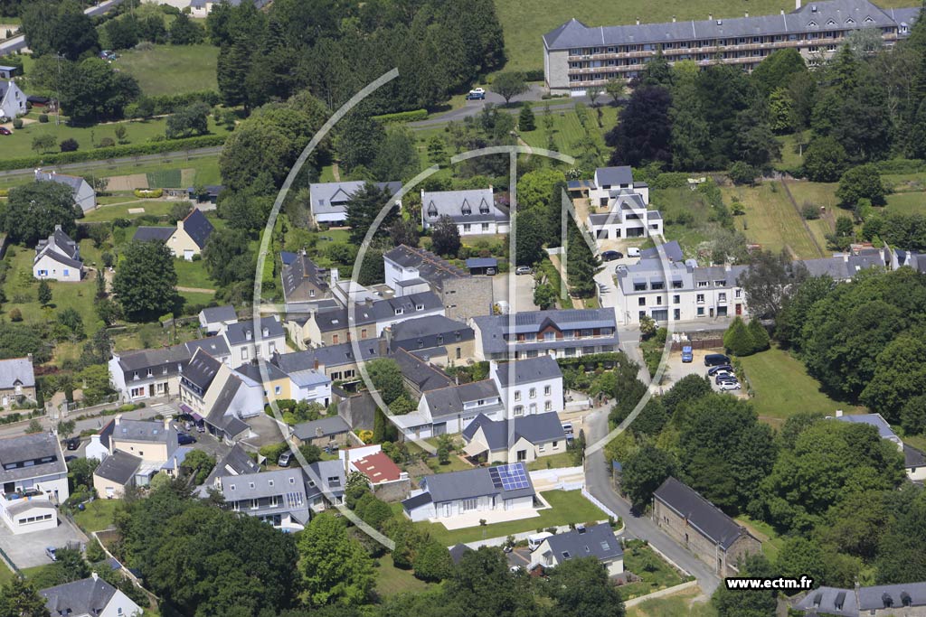 Photo arienne de Sainte-Anne-d'Auray