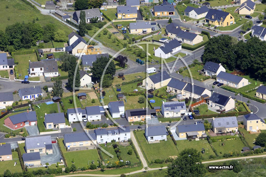 Photo arienne de Blain (Quartier de la Route de Nozay)