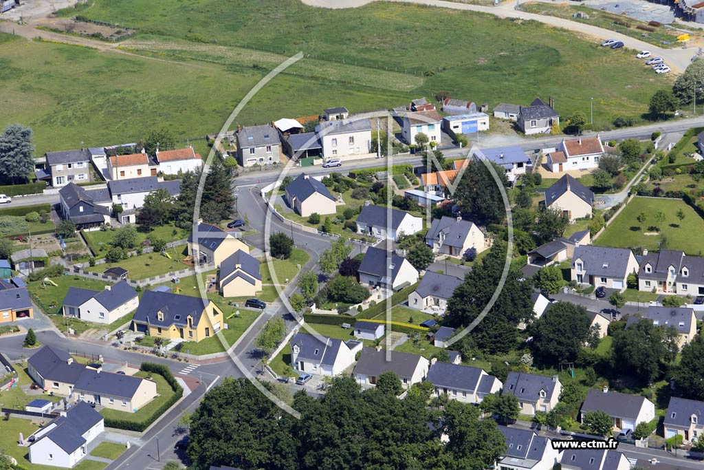 Photo arienne de Blain (Quartier de la Route de Nozay)