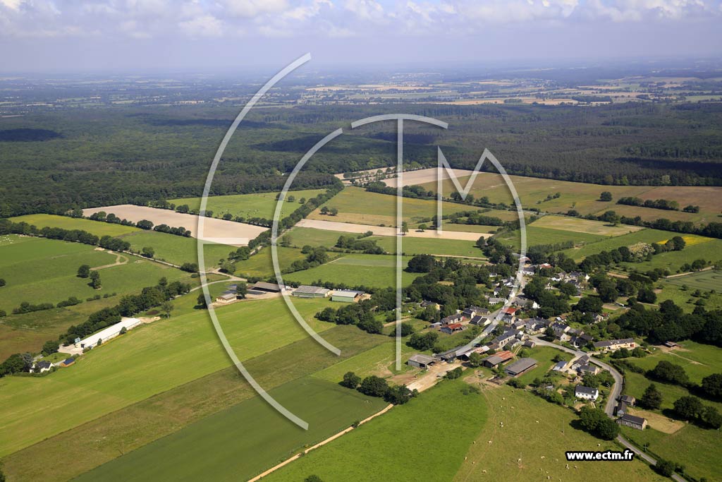 Photo arienne de Le Gvre (le Haut Luc)