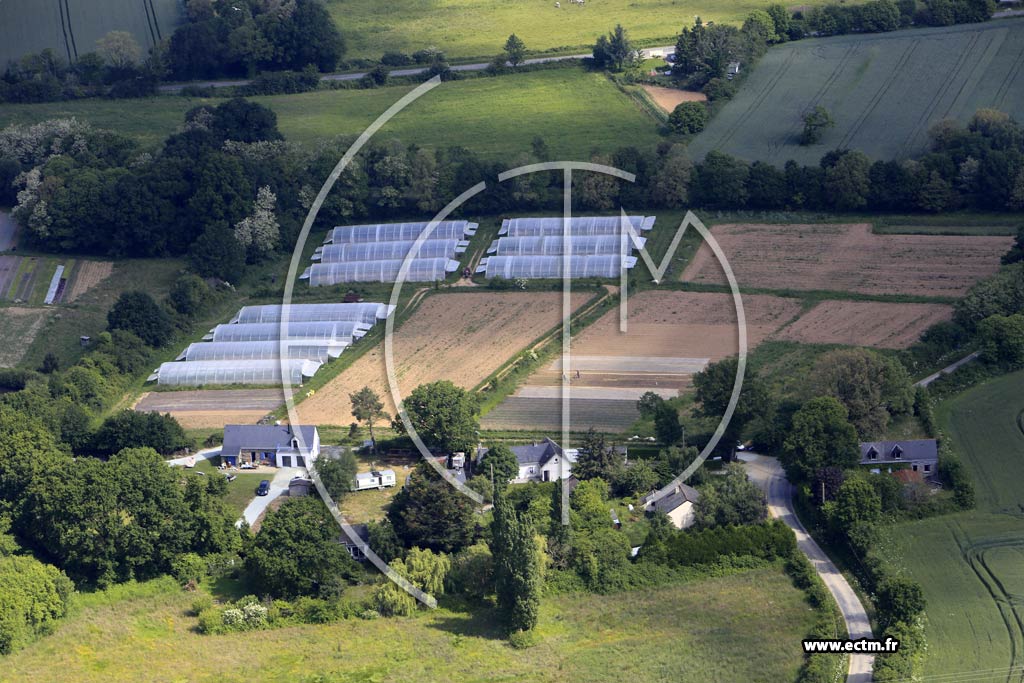 Photo arienne de Vay (la Charraie)