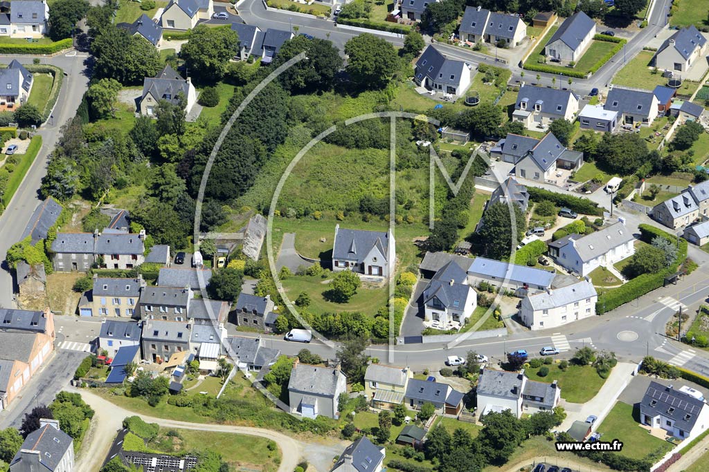 Photo arienne de Bourg-Blanc (Prat Ar Zarp)