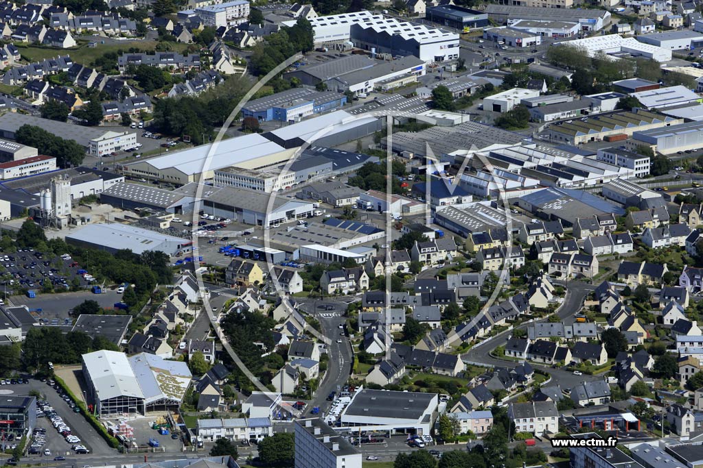Photo arienne de Brest