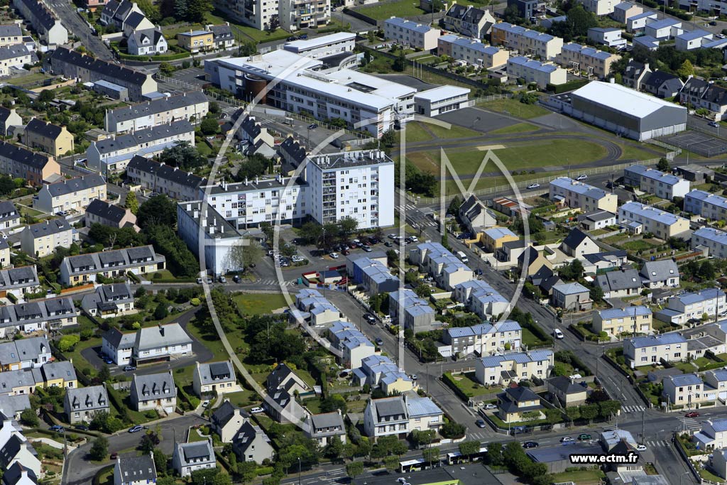 Photo arienne de Brest (Keravloc)
