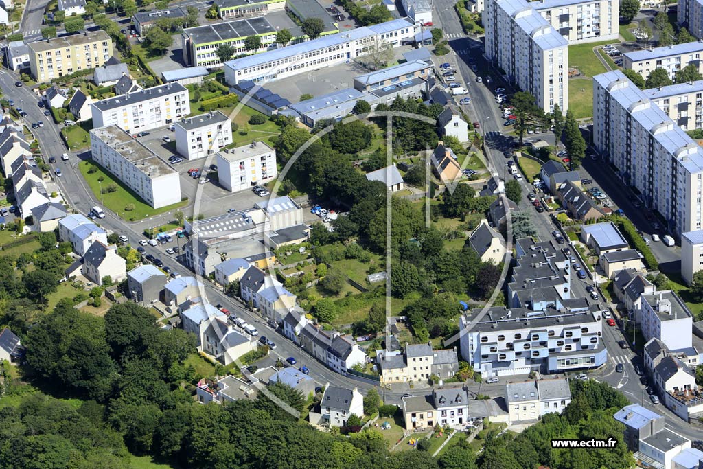 Photo arienne de Brest (Lambzellec)